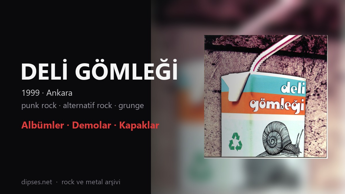 Deli Gömleği grubu · albümler, demolar ve kapaklar