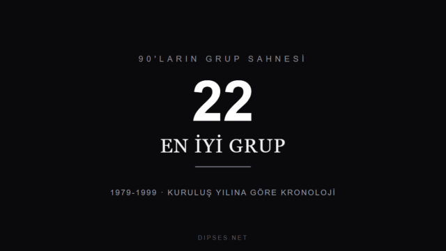 90'ların en iyi Türk rock grupları - kronolojik rehber kapak görseli