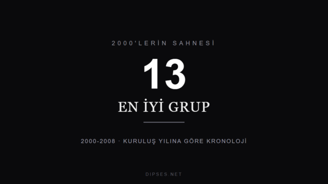 2000'lerin En İyi Türk Rock Grupları: Kuruluş Yılına Göre 13 Grup kapak görseli