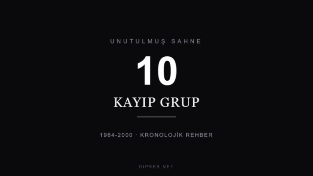 Unutulmuş Türk Rock Grupları: 1964'ten Bugüne 10 Kayıp Grup kapak görseli