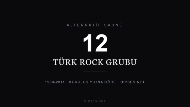 Türkiye'de Alternatif Rock: Kuruluş Yılına Göre 12 Grup kapak görseli