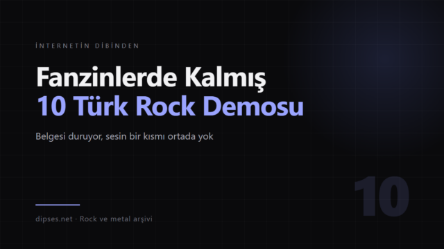 İnternetin Dibinden: Fanzinlerde Kalmış 10 Türk Rock ve Metal Demosu kapak görseli